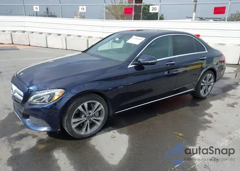 2018 Mercedes-Benz C 350E from USA, damaged, VIN 55SWF4HB2JU270404